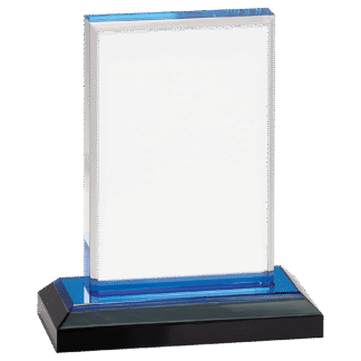 BLUE BEVELED IMPRESS ACRYLIC