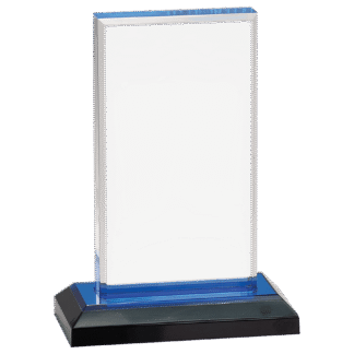 BLUE BEVELED IMPRESS ACRYLIC