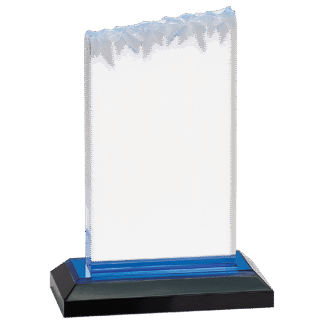 BLUE FROSTED IMPRESS ACRYLIC