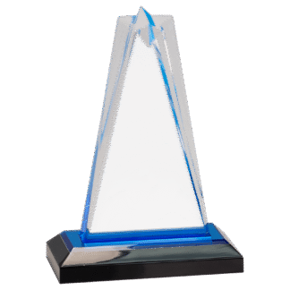 Blue STAR IMPRESS ACRYLIC