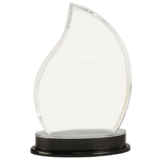 SILVER FLAME IMPRESS ACRYLIC