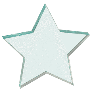 JADE ACRYLIC STAR PAPERWEIGHT