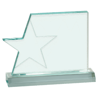 JADE STAR PAGE ACRYLIC with Base