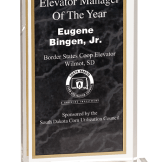 BLACK MARBLEIZED ACRYLIC