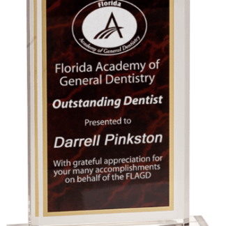 RED MARBLEIZED ACRYLIC