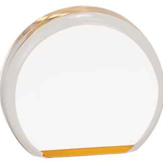 GOLD ACRYLIC ROUND