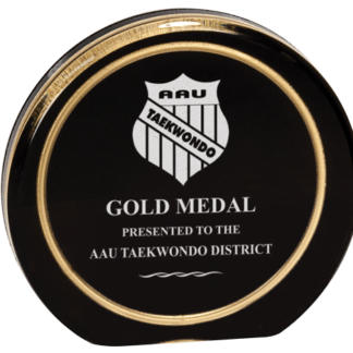 BLACK/GOLD AURORA ACRYLIC