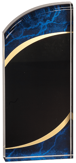 Blue Marble Rounded Acrylic