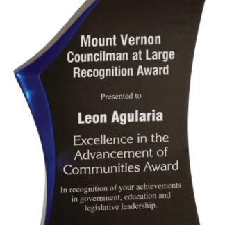 BLACK/BLUE LUMINARY SURGE ACRYLIC