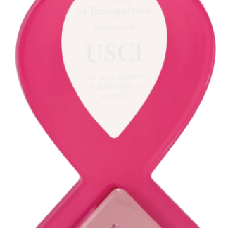 PINK RIBBON STAND-UP ACRYLIC