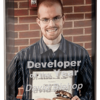 CLEAR/BLACK MAGNETIC ACRYLIC