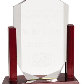 CLEAR ROYAL CROWN ACRYLIC