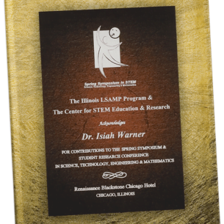 GOLD/BURGUNDY ACRYLIC ART PLAQUE