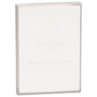 5" x 7" Clear Rectangle Acrylic