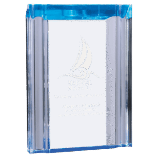 Medium Blue Channel Acrylic