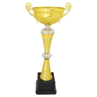 Gold/Silver Metal Cup-14 1/4"