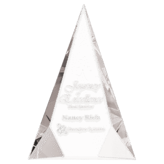 Large Crystal Facet Triangle