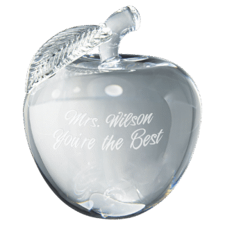 Crystal 3D Clear Apple