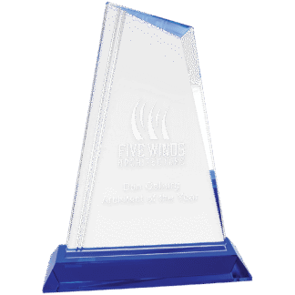 Medium Crystal Peak with Blue Base