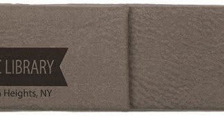 Gray Leatherette Single Pen Case