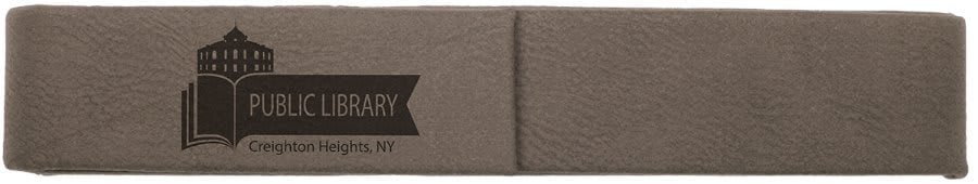 Gray Leatherette Single Pen Case