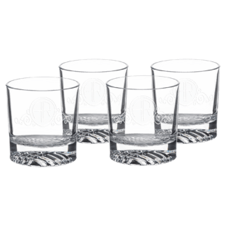 Polar Camel Round Rocks Glasses Set of Four