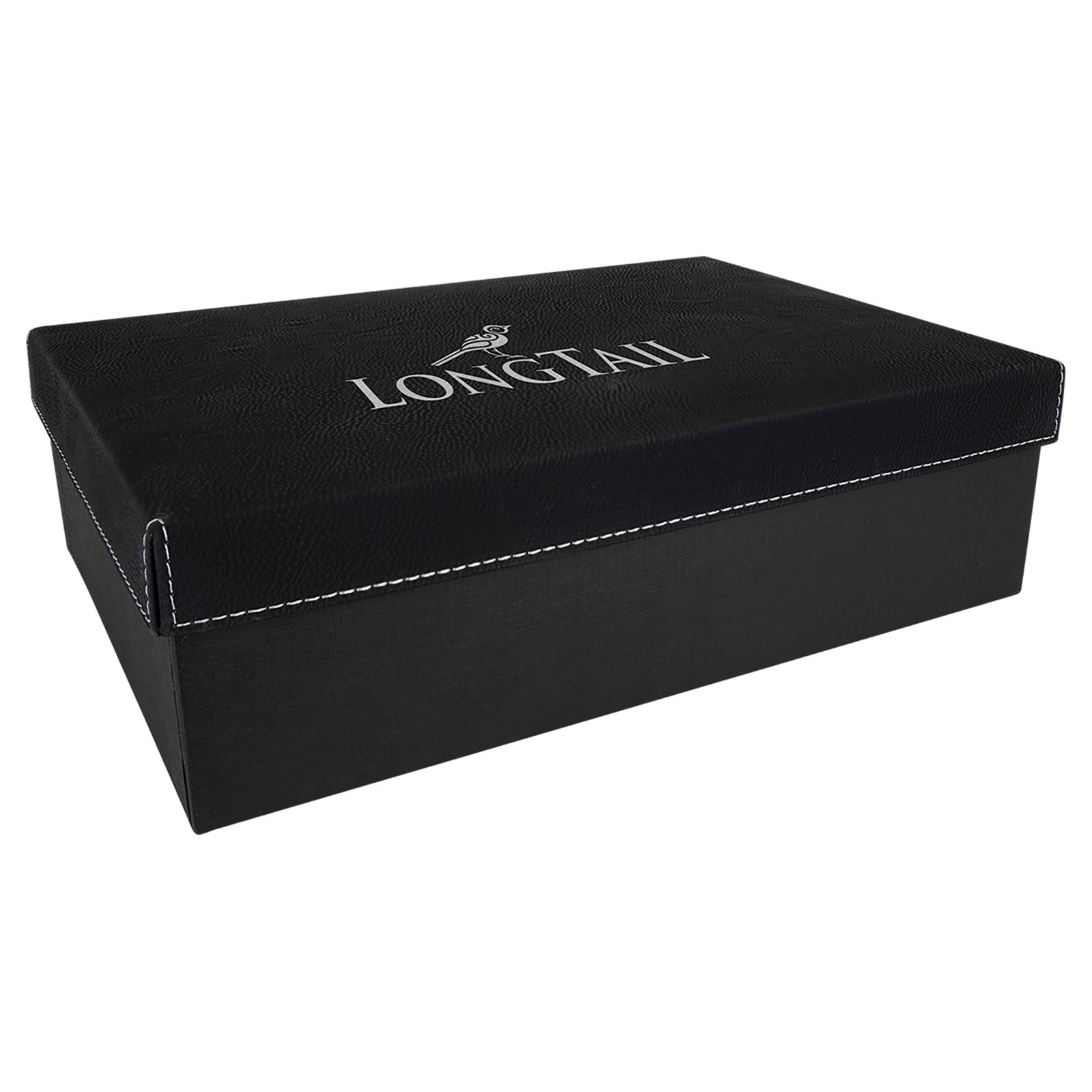 Black/Silver Leatherette Gift Box