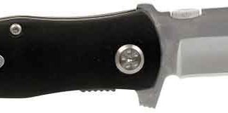 Black Anodized Aluminum Handle Knife