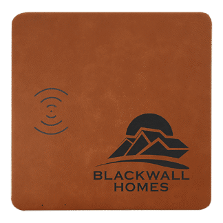 Rawhide Leatherette Charging Mat with USB Charging Cord