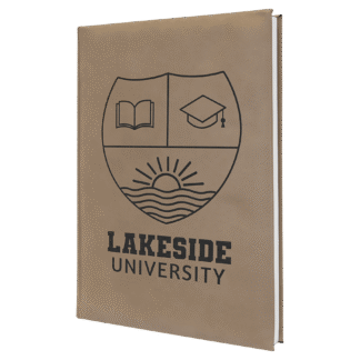 Light Brown Leatherette Journal