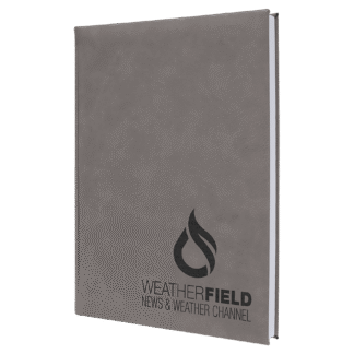 Gray Leatherette Journal