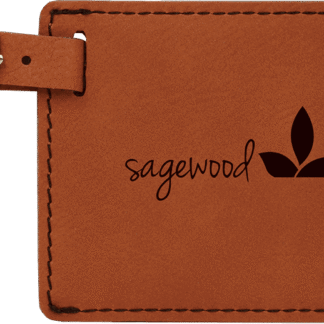 Rawhide Leatherette Luggage Tag