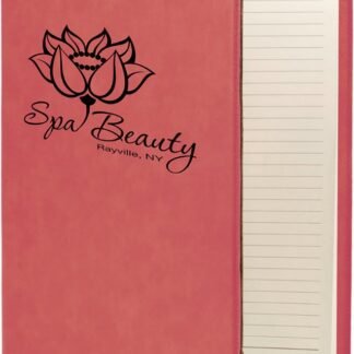 Pink Leatherette Portfolio