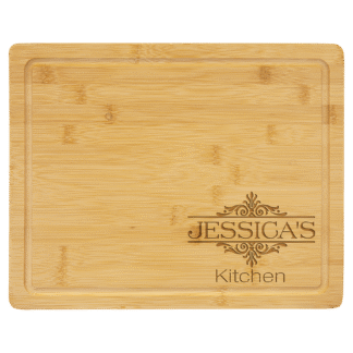 Bamboo Cutting Board with Drip Ring