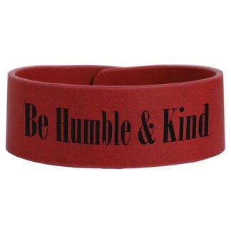 Rose Leatherette Cuff Bracelet