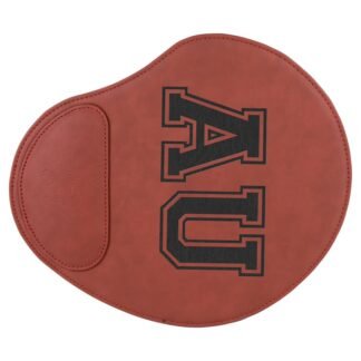 Rose Leatherette Mouse Pad