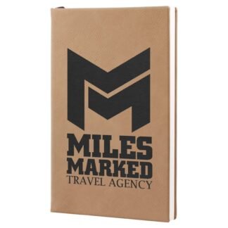 Light Brown Leatherette Journal