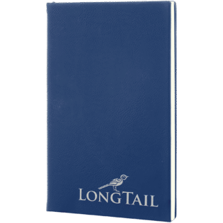 Blue/Silver Leatherette Journal