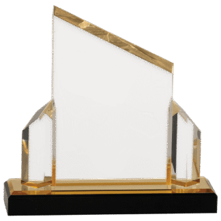 Gold Beveled Post Impress Acrylic