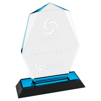 7" Octagon Point Impress Acrylic