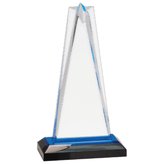 9" Blue Star Impress Acrylic with Base