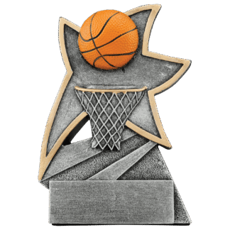 Basketball Jazz Star Resin