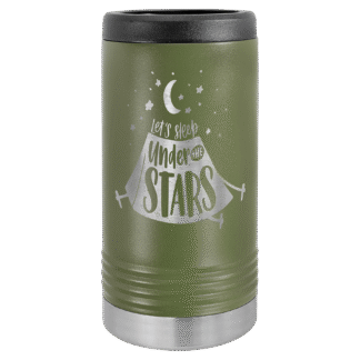 Olive Green Polar Camel Slim Beverage Holder