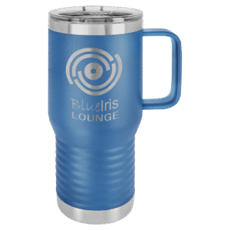 Royal Blue Polar Camel 20 oz. Travel Mug with Slider Lid