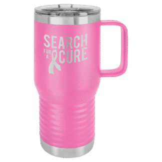 Pink Polar Camel 20 oz. Travel Mug with Slider Lid
