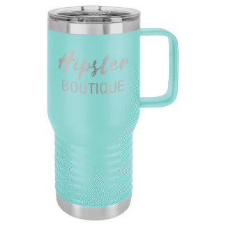 Teal Polar Camel 20 oz. Travel Mug with Slider Lid