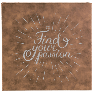 Rustic/Silver Leatherette Wall Decor/Signage