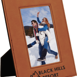 Rawhide Leatherette Photo Frame