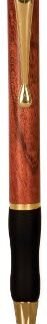 Rosewood Wooden Ballpoint Pen With Gripper