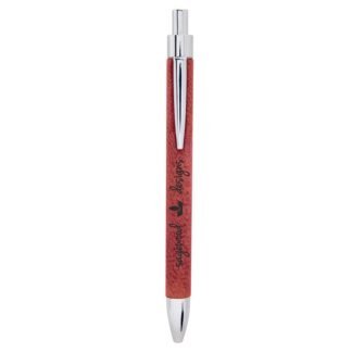 Rose Leatherette Ballpoint Pen